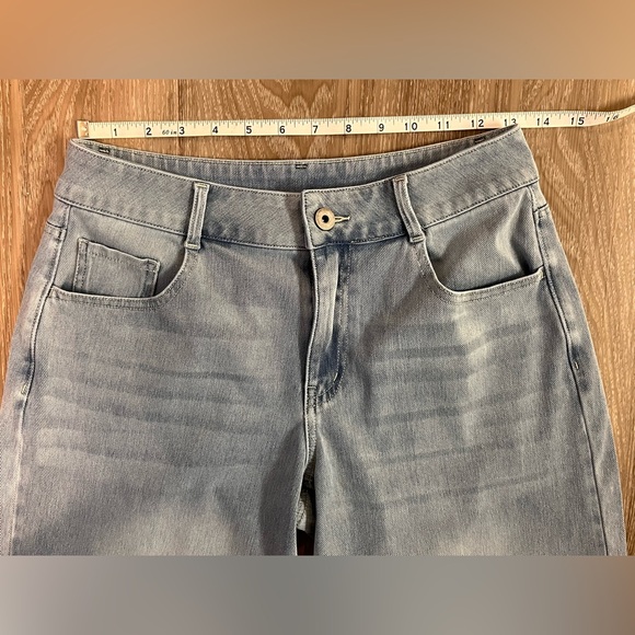 HALARA Light Blue Flare & Wide Leg Jeans size S - Picture 10 of 12